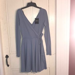 V-neck Wrap Dress